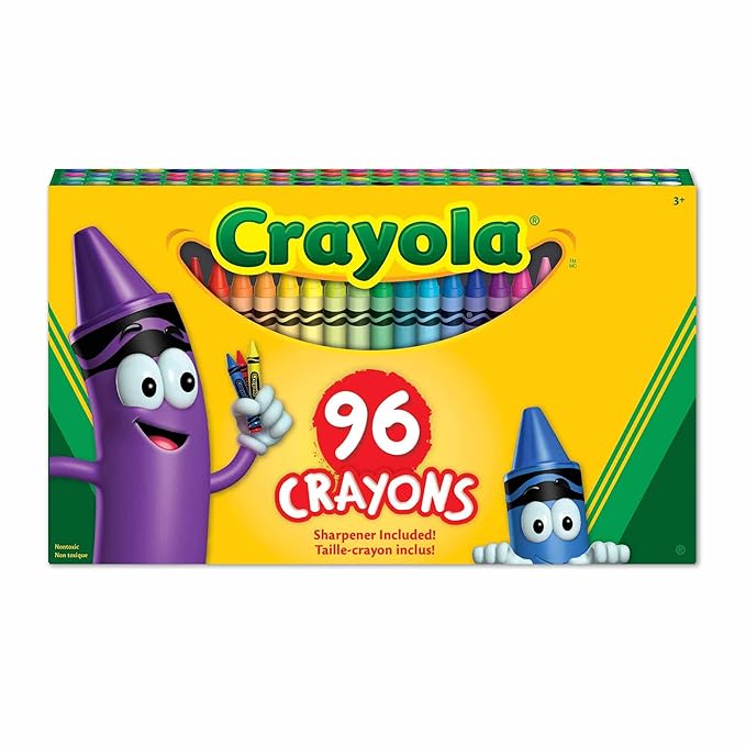 Crayola 96 Crayons Amazon.ca Toys & Games