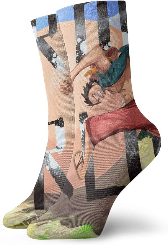 Amazon Co Jp ワンピース 人気アニメ 個性 靴下 ショートソックスミドル丈靴下 カジュアルソックス ビジネス 快適 軽量 耐摩耗性 消臭滑り止め 吸汗通気 抗菌防臭 男女兼用 ランニング スポーツ アウトドア用 服 ファッション小物