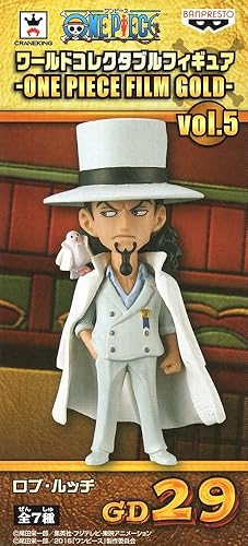 Amazon ワンピース ワールドコレクタブルフィギュア One Piece Film Gold Vol 5 ロブ ルッチ 単品 フィギュア ドール 通販