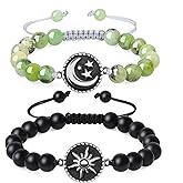 COAI Sun and Moon Couples Bracelets, Yin Yang Bracelets for Couples