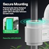 VIVOSUN AeroWave E6 Grow Tent Fan 6” EC Motor Auto Oscillating Clip 2-Pack view 4