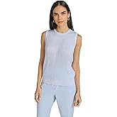 Calvin Klein Womens Sleeveless Round Neck Knit Sweater