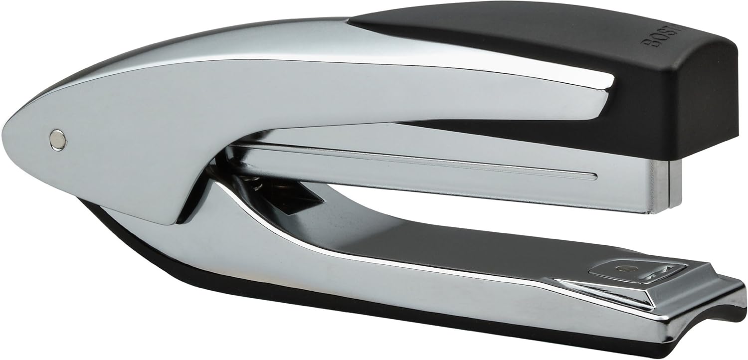 Bostitch Premium Metal Executive Stand-Up Desktop Stapler, Chrome (B3000) : Desk Staplers : Office Products