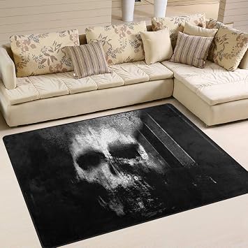 Amazon De Jstel Ingbags Super Weicher Moderner Horror Totenkopf