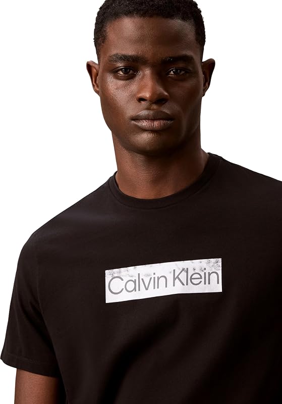 T-Shirts Graphiques pour Homme SS 30S EU SPW Mtl Stndrd Graphic LV04LG811G, Noir (Noir), L
