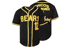 JKNAKN Bad News Bears #12 Tanner Boyle Movie 1976 Chico's Bail Bonds Baseball Jersey