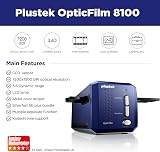Plustek Opticfilm 8100 Film Scanner CCD 7200 dpi LED Light Grayscale B/W view 2