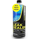 Hot Tub Leak Sealer to Fix Leaks Easily - Spa Leak Sealer 16oz, Advanced Spa Repair Chemical Made in the USA - AquaDoc
