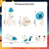The Magic Toy Shop Space Exploration Set 7 Pcs with Astronauts Space Shuttle view 5