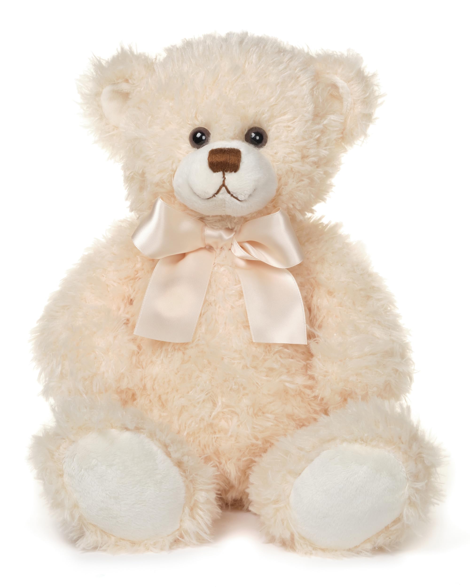 Bearington Brumby, 17 Inch White Teddy Bear Stuffed Animal, Snuggle Bear, Makes a Great Gift for Birthday, Anniversary, Holiday, or Graduation