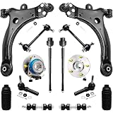 Front Lower Control Arms & Tie Rods Kit For Chevy Impala, Buick LaCrosse, Century & Regal - Detroit Axle 10-Year Warranty 2 thumbnail image