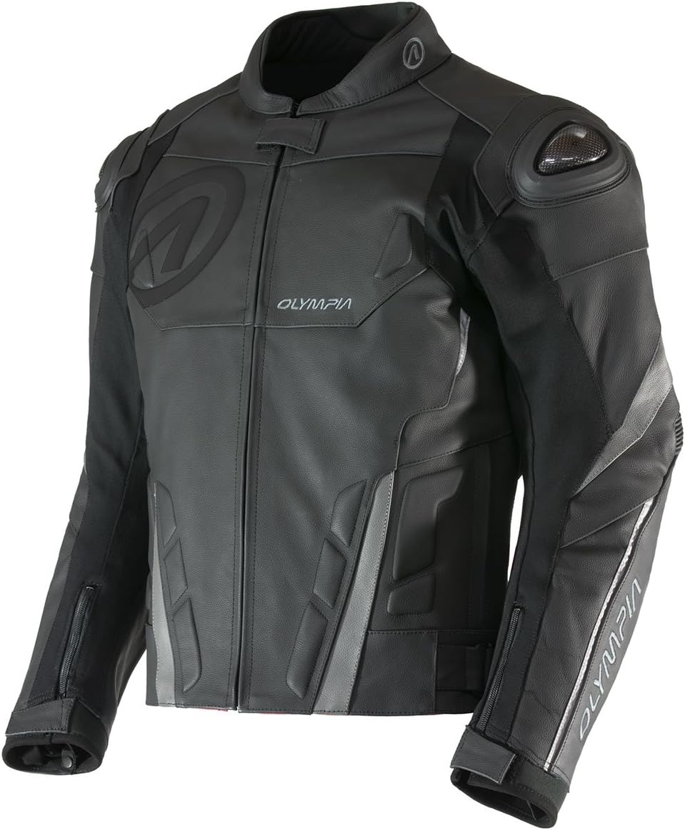 Olympia Mens Sport OnRoad Motorcycle Leather Jacket