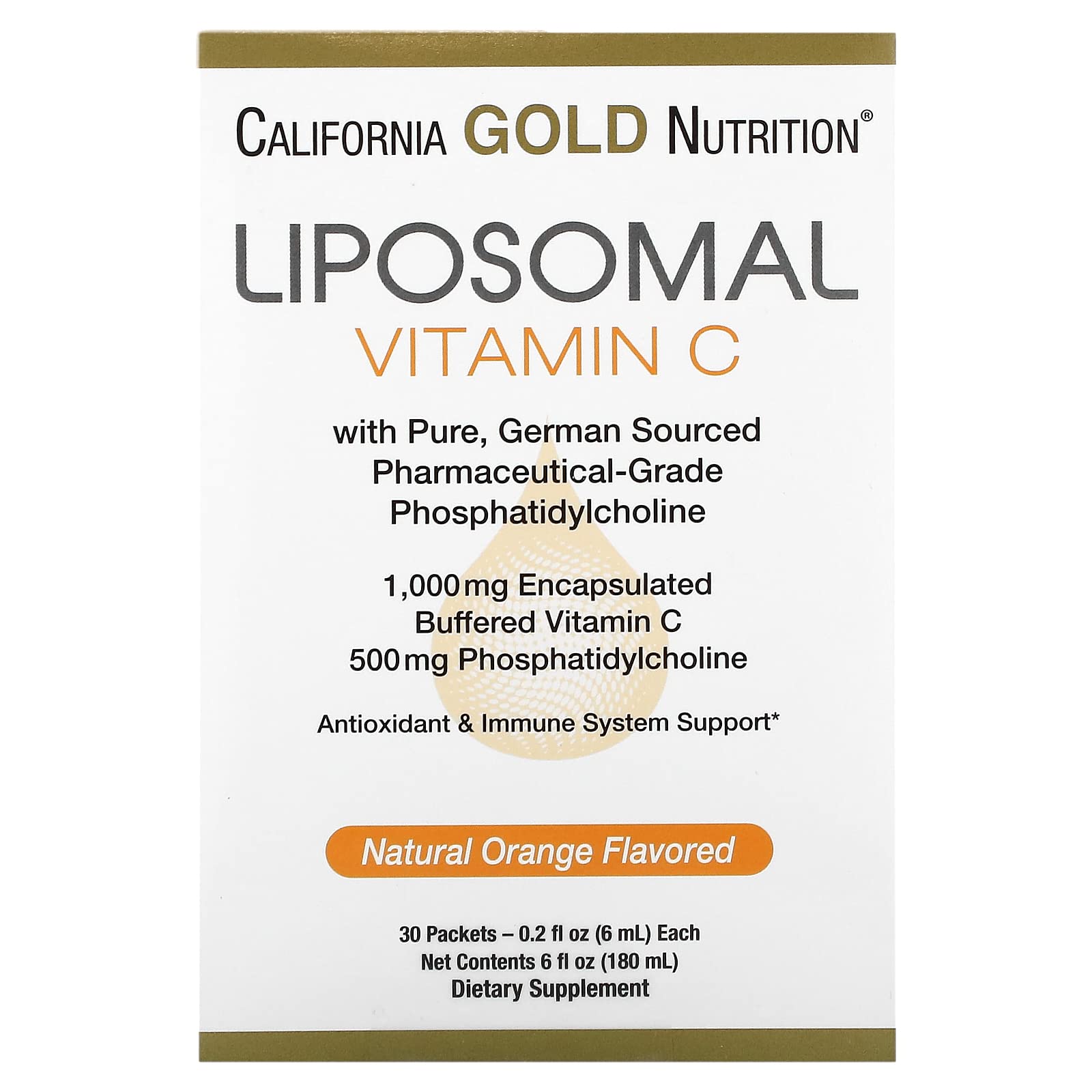 Liposomal Vitamin C 1000 mg (Orange)