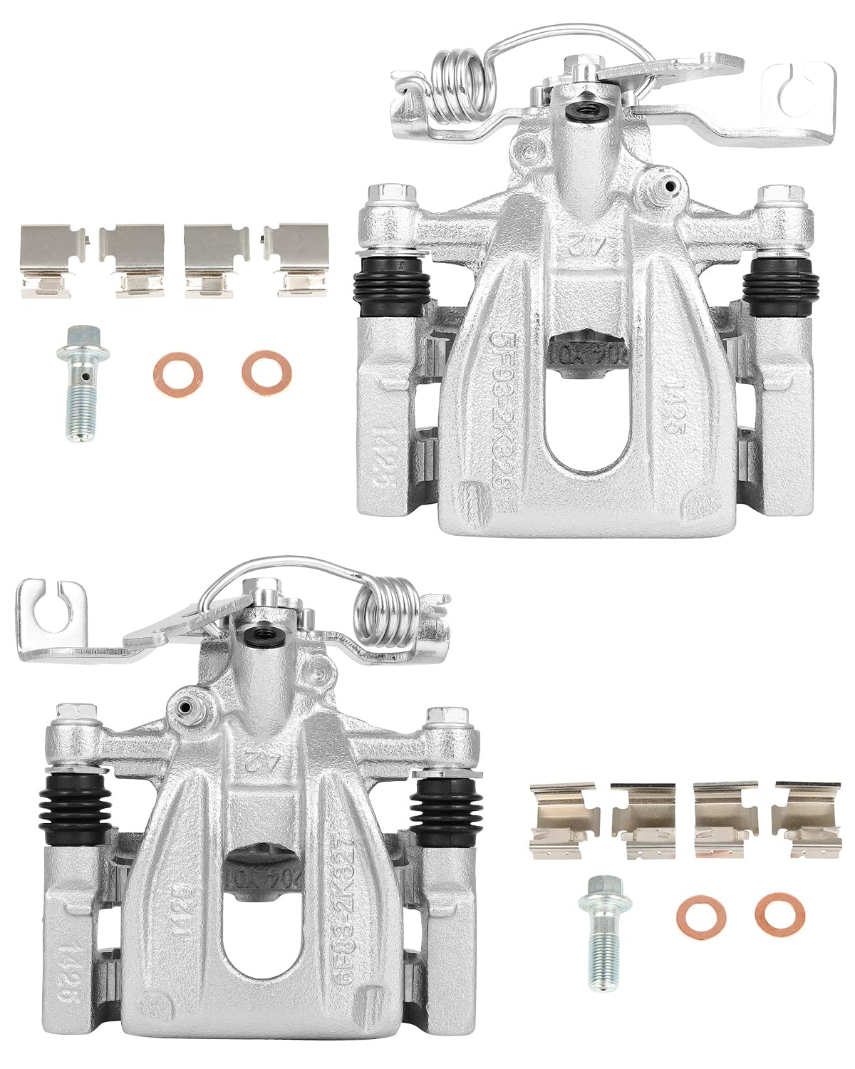 Photo 1 of cciyu 18B4946 18B4947 Rear Left & Right Brake Calipers With Bracket For Ford For Five Hundred/For Freestyle/For Taurus/For Taurus X,For Mercury For Montego/For Sable