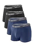 DAVID ARCHY Men's 4 Pack Underwear Ultra Soft Comfy