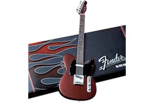 Axe Heaven FT-004 Fender Telecaster Rosewood Finish Miniature Guitar Replica