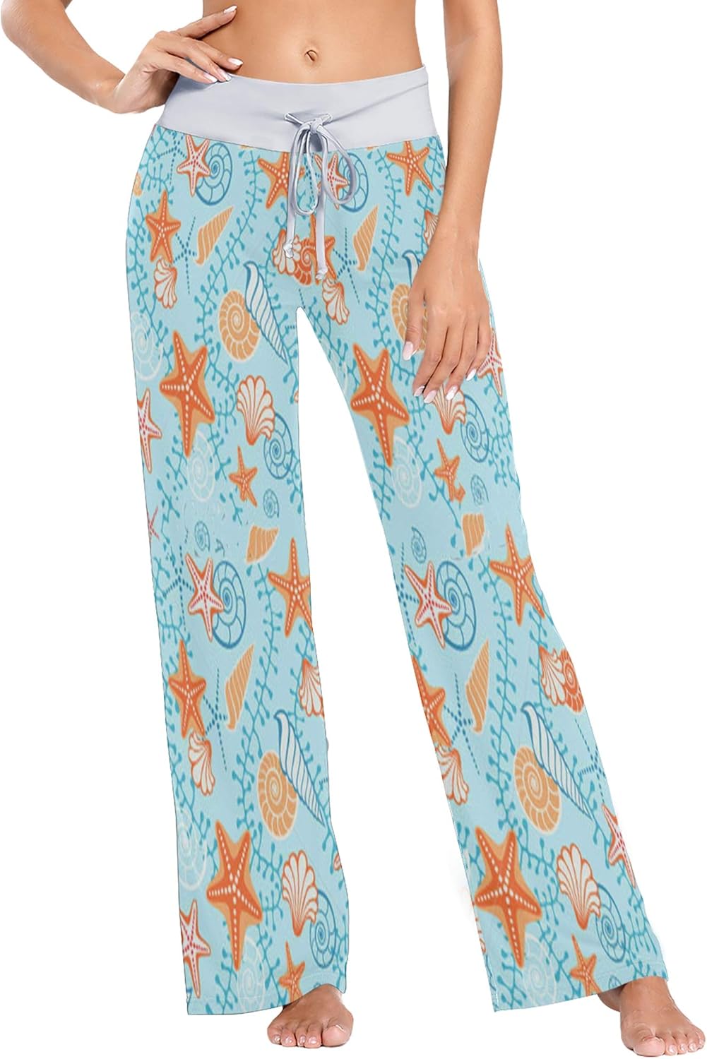 wide leg sleep pants
