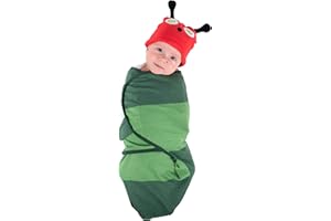 Cuddle Club Baby Swaddle | 100% Cotton Adjustable Velcro Newborn Blanket Wrap - with Novelty Hat Beanie