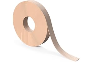 JNLODGE Birch Edge Banding, 3/4 Inch x 50ft Veneer Edge Banding, Iron On Wood Edge Banding Pre-Glued Flexible Plywood Edge Banding Tape for Cabinet Repair, Furniture Restoration & DIY Projects (Birch)