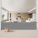 Upgrade 200 inch Retractable Baby Gates Extra Wide