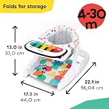 Baby Einstein 4-in-1 Kickin' Tunes Learn to Sit Floor Seat with Piano view 3