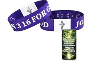 KOOFUR Bible Verse Bracelet，With Nfc Chip Christian Daily Bible Verse Bracelet，Faith Inspirational Gifts For Teens Women Men Religious Gospel