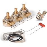 Golden Age Premium Wiring Kit for Jazz Bass