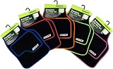 Sakura SS5308 Universal Car Mat Set Lime - 4 Pcs Anti-Slip Backing view 6