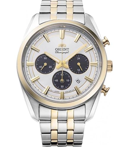 Amazon.com: Orient Watch RN-TX0305S Contemporary Solar-Powered