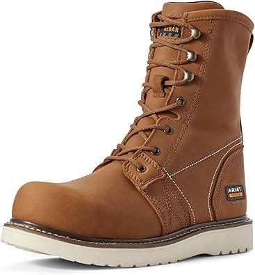 ariat men's lace up work boots