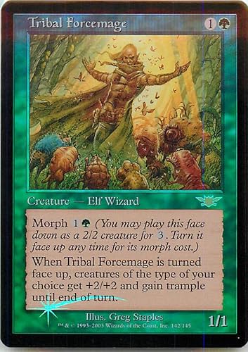Amazon マジックザギャザリング Mtg 緑 英語版 部族の腕力魔道士 Tribal Forcemage Lgn 142 レア Foil トレカ 通販 Amazon マジックザギャザリング Mtg 緑 英語版 部族の腕力魔道士 Tribal Forcemage Lgn 142 レア Foil トレカ 通販