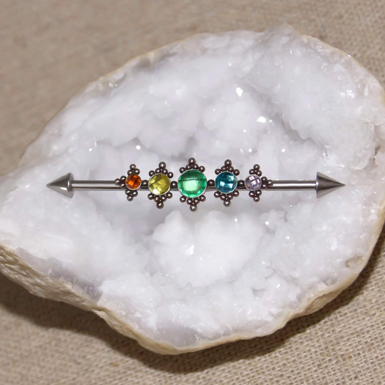 Industrial Earring Surgical Steel Industrial