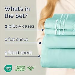 Cal King Size 4 Piece Sheet Set - Comfy Breathable