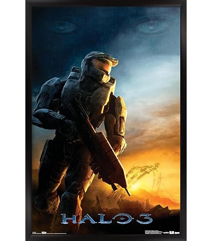 Amazon.com: ArtDirect Halo 2 FRAMED 27x40 Game Promo Poster