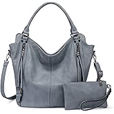 Tote Bag for Women PU Leather Shoulder Bags Fashion Hobo Bags Large Purse and Handbags with Adjustable Shoulder Strap