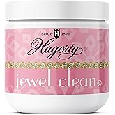 Hagerty Jewelry Cleaner - Professional Jewelry Cleaning for Diamonds, Gold, Platinum, Precious Stones and More - Kosher Certified Jewelry Cleaning Kit Includes Dipping Basket and Brush, 7 Oz.