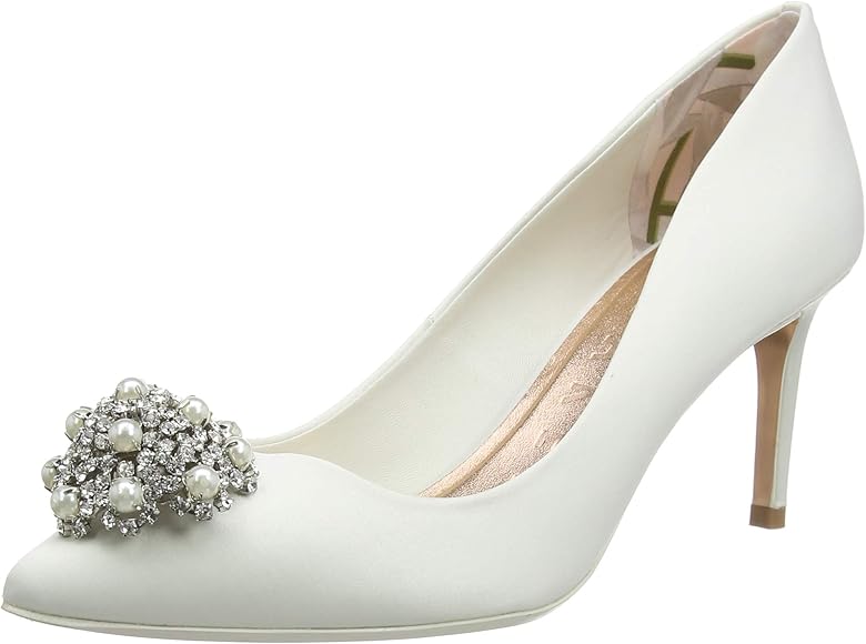 ted baker silver heels