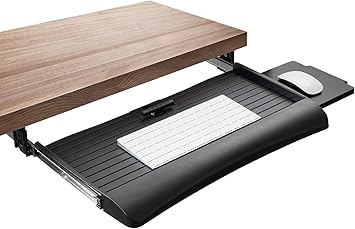 Mount It Keyboard Drawer Under Desk With Mouse Platform Easy