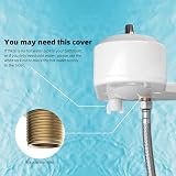 Hibbent Bidet Toilet Seat Attachment Dual Nozzle Hot Cold Water Non-Electric view 8