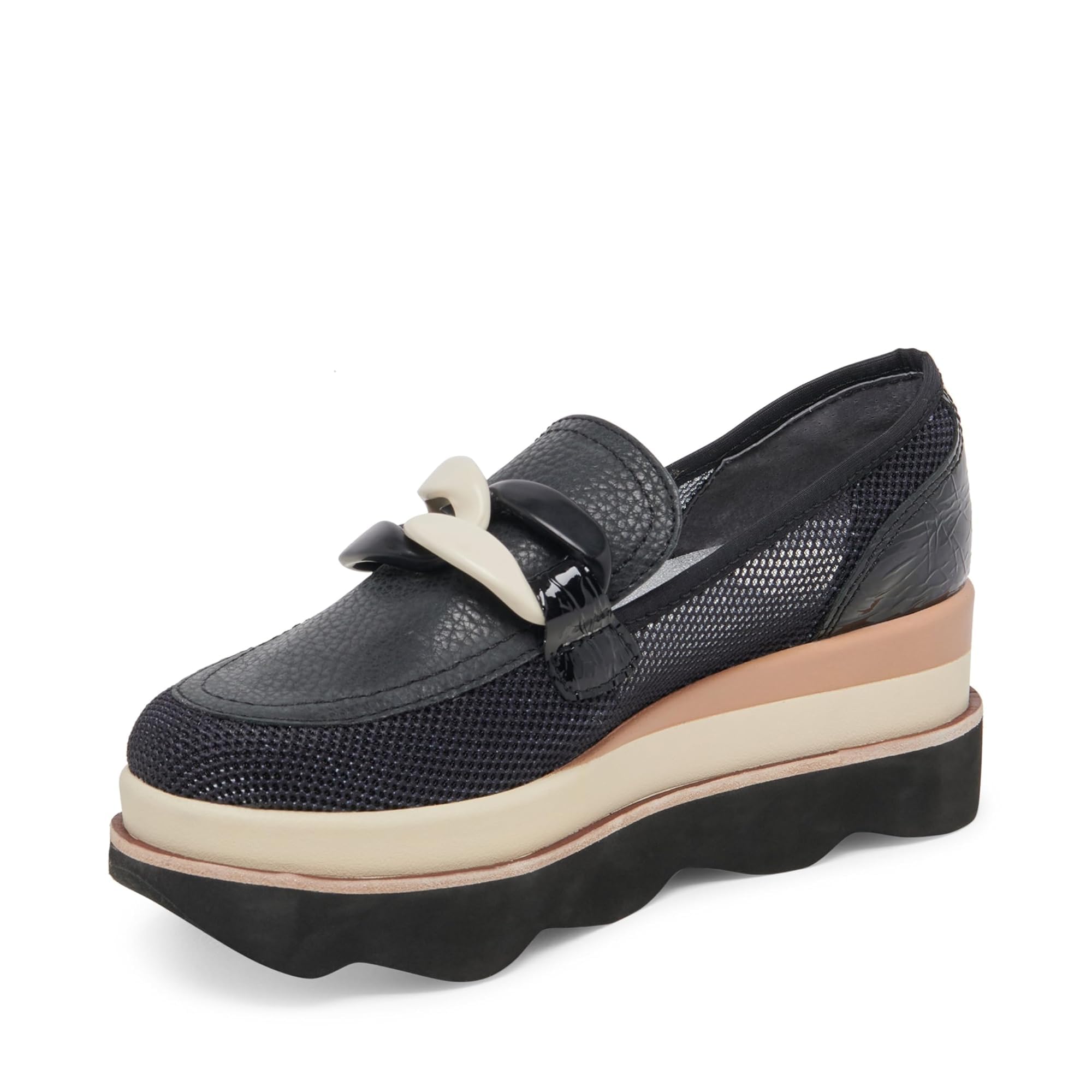 Dolce Vita Women’s JAKSEN Sneaker, Onyx, 8.5
