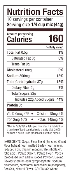 BOB’S RED MILL SIGNATURE CHOCOLATE CAKE BAKING MIX, 15.5OZ (PACK OF 1) – NON GMO, KOSHER