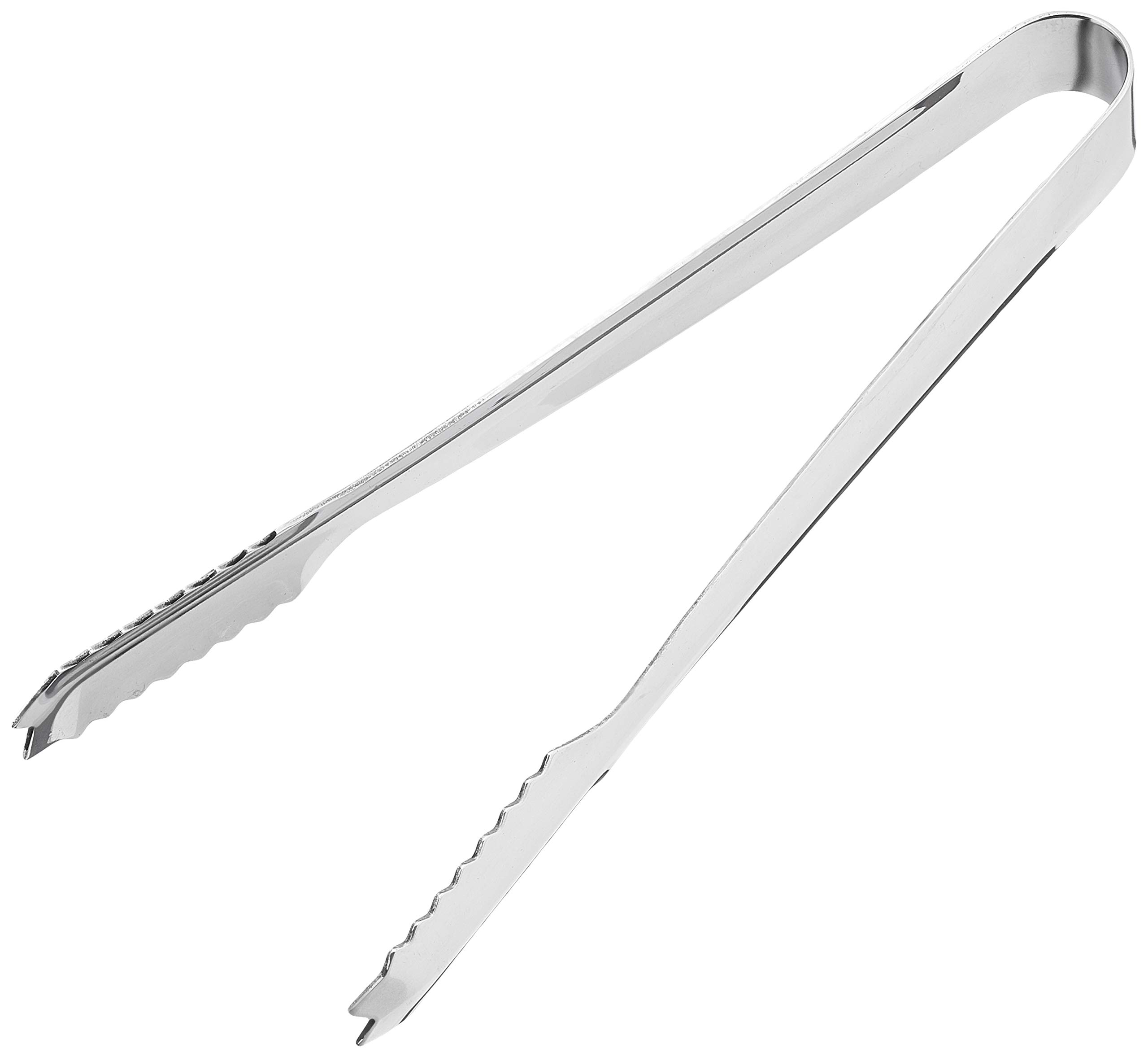 bar@drinkstuff 62503 Stainless Steel Ice Tong, 7 Inch Length