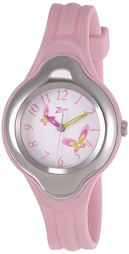 Zoop Analog White Dial Childrens Watch -NKC2001PP03