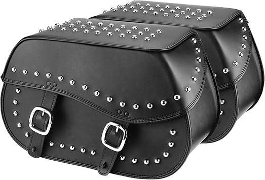 extra large leather saddlebags