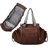 Diaper Tote with 16 Compartments, 3-in-1 Travel Bag (Trolley Sleeve), Car Seat Organizer, Work Tote for Teacher & Nurse | 16 Pockets Org, Lay-Flat Design, 3-in-1 Versatility, Work & Travel Tote, Water-Resistant, Lightweight