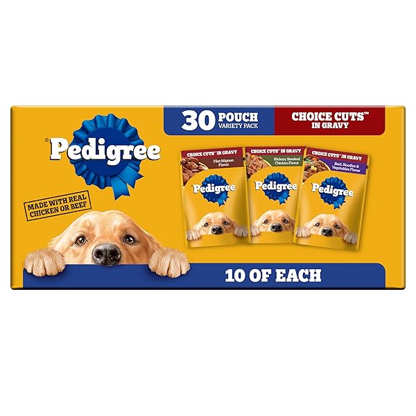 PEDIGREE CHOICE CUTS IN GRAVY WET DOG FOOD,...