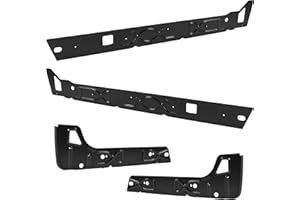 KUAFU Inner Rocker Panels Left & Right Compatible with 1999-2007 Chevy Silverado GMC Sierra Pickup 4 Door Crew Cab, Rust Repa