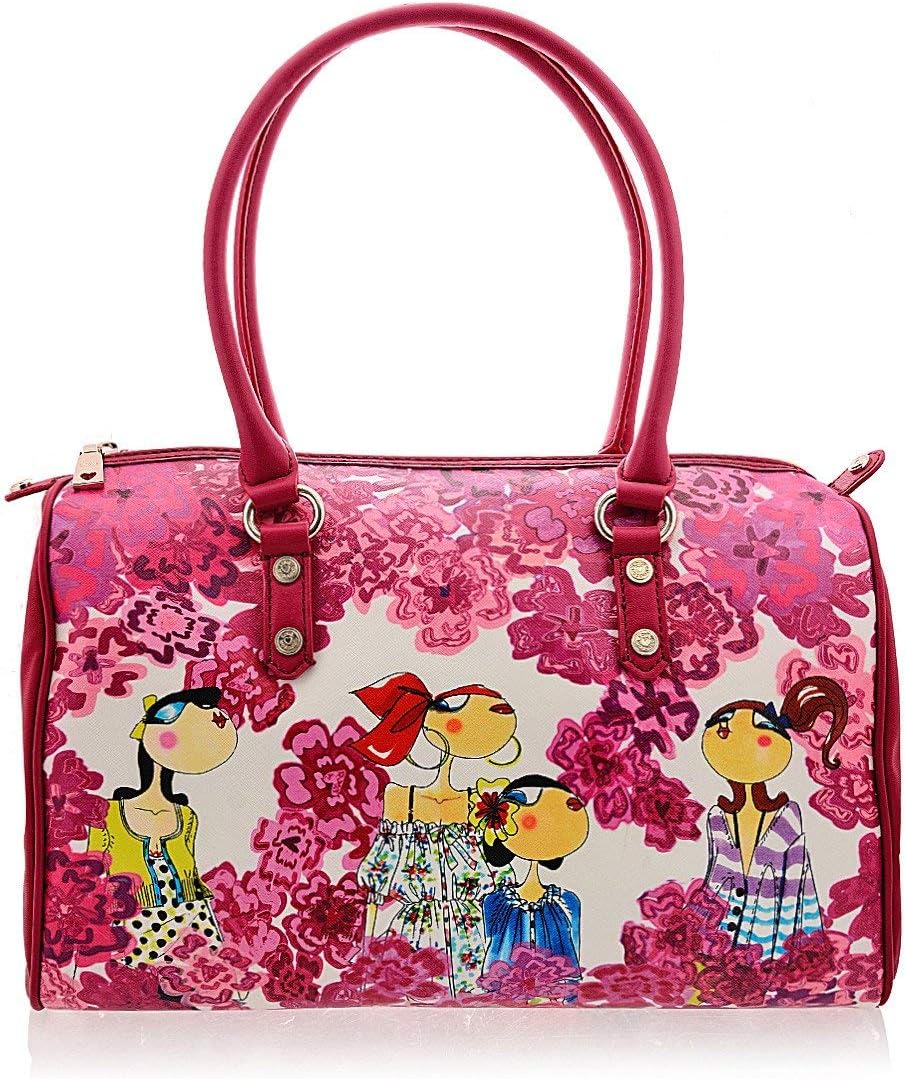 FLORENTINA Large Magenta Bag