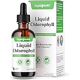 LIQUIDHEALTH Liquid Chlorophyll Drops - Internal Deodorizer, Liver Detox, Immune Support, Stop Bad Breath, Reduce Appetite, V