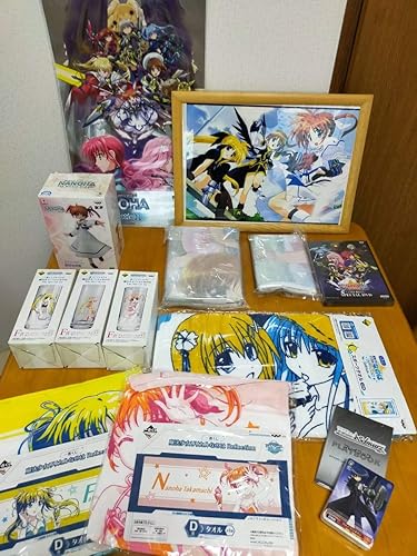 Amazon 魔法少女リリカルなのは グッズまとめ売り タオル イラスト グラス フィギュア シャワーカーテン エアークッション トレカなど フィギュア ドール 通販